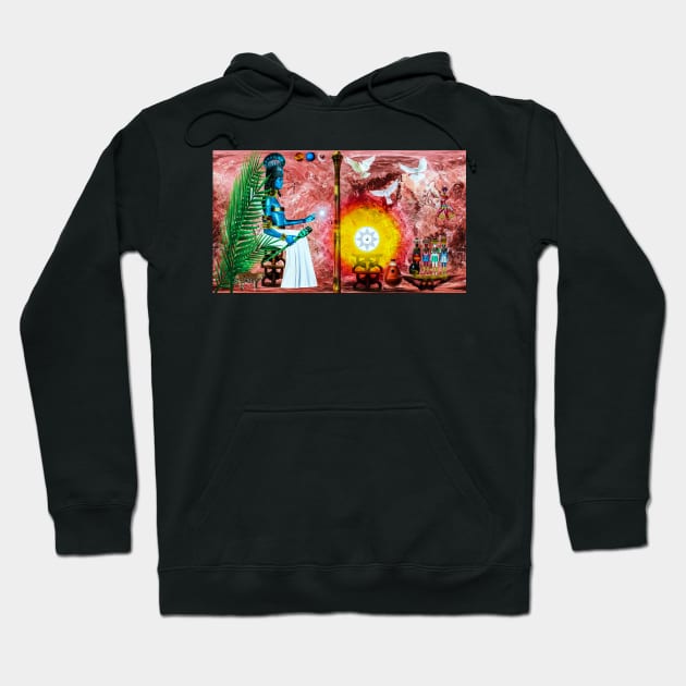 NNEONO / AKA-ETE By SIRIUS-UGO-ART Hoodie by uchenigbo